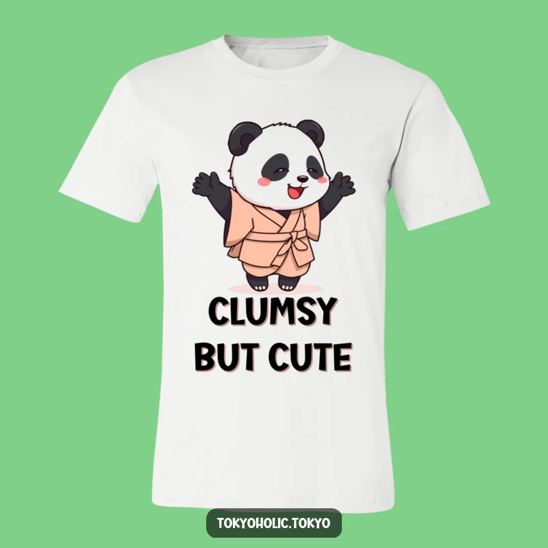 Funny Panda Dance T-Shirt: Cute Panda Kimono Tee, Ideal Funny Gift for Fun Lovers